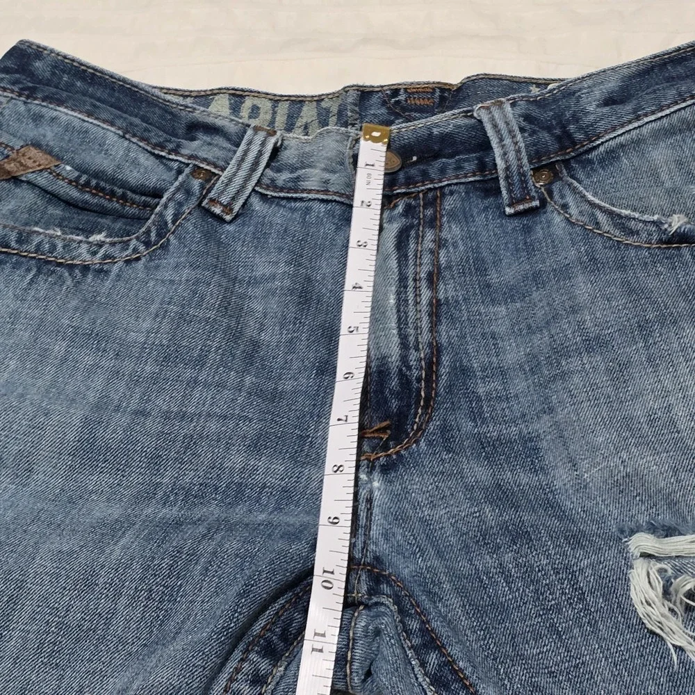 Ariat Jeans Men‎ 32x34 Blue FR Work M4 Low Rise Boot Distressed